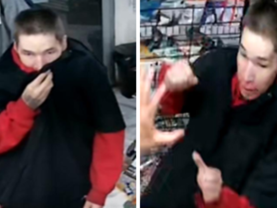 Suspect number 1 in a grocery store in 1000 block of Main Street in Aug. 2024